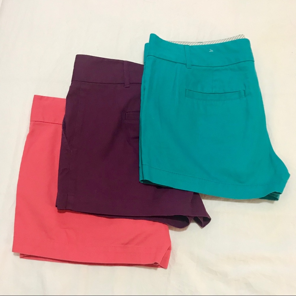 Loft Aqua Chino Shorts Size 6